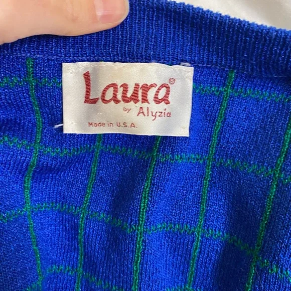 [VINTAGE] LAURA BY ALYZIA KNIT SWEATER - Picture 4 of 9